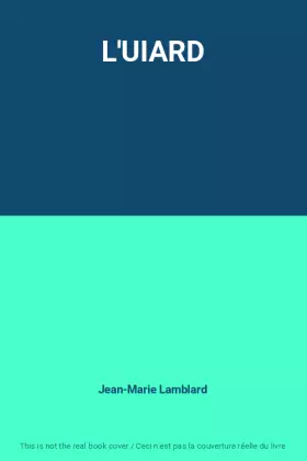 Couverture du produit · L'UIARD