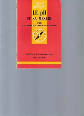 Couverture du produit · Le pH et sa mesure (Que sais-je -N°1248)