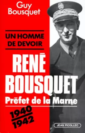 Couverture du produit · René Bousquet, préfet de la marne