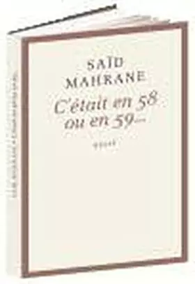 Couverture du produit · C'était en 58 ou en 59...
