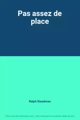 Couverture du produit · Pas assez de place