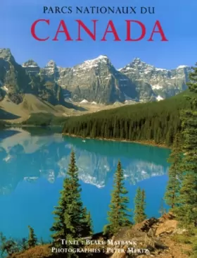 Couverture du produit · Parcs nationaux du Canada