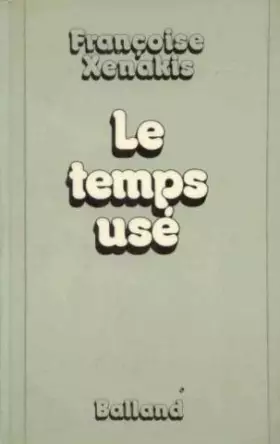 Couverture du produit · Le Temps usé