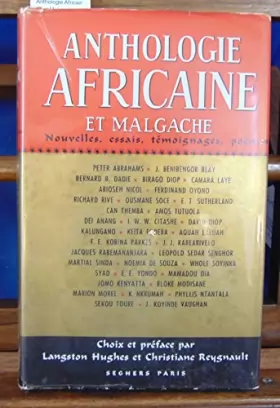 Couverture du produit · Anthologie africaine et malgache