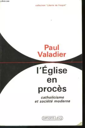 Couverture du produit · L'eglise en proces                                                                            120597