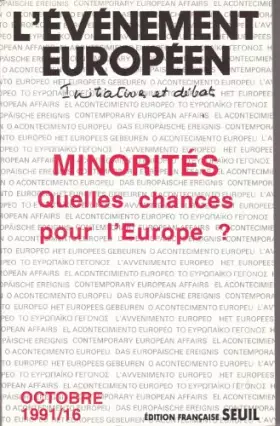 Couverture du produit · Evenement europeen (l') n.16
