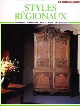 Couverture du produit · Styles Régionaux, Lyonnais, Franche-Comté, Alsace, Lorraine, Bretagne, Val de Loire, Vendée, Poitou, Charentes, Berry, Auvergne