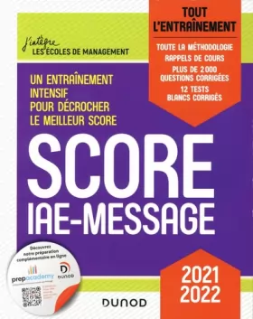 Couverture du produit · Score IAE-Message - Tout l'entraînement - 2021-2022: Tout l'entraînement (2021-2022)