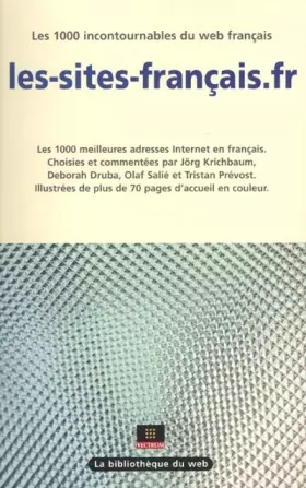 Couverture du produit · Les-sites-français.fr. Les 1000 meilleures adresses Internet en français