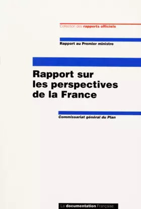 Couverture du produit · Rapport sur les perspectives de la France
