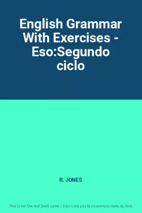 Couverture du produit · English Grammar With Exercises - Eso:Segundo ciclo