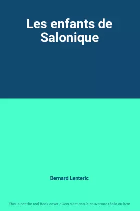 Couverture du produit · Les enfants de Salonique