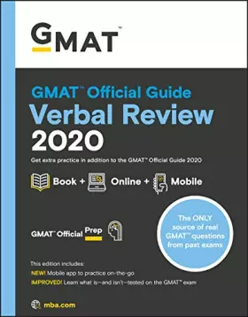 Couverture du produit · GMAT Official Guide Verbal Review 2020
