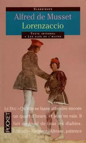 Couverture du produit · Lorenzaccio, suivi de "Une conspiration en 1537"