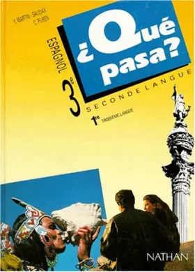 Couverture du produit · Que pasa 3e, élève