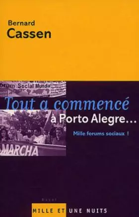 Couverture du produit · Tout a commencé à Porto Alègre !
