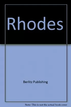 Couverture du produit · Rhodes
