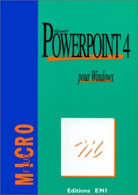 Couverture du produit · PowerPoint 4 pour Windows
