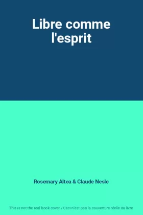 Couverture du produit · Libre comme l'esprit