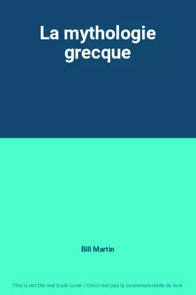 Couverture du produit · La mythologie grecque
