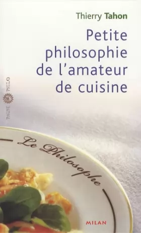 Couverture du produit · Petite philosophie de l'amateur de cuisine