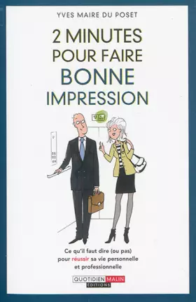 Couverture du produit · 2 minutes pour faire bonne impression