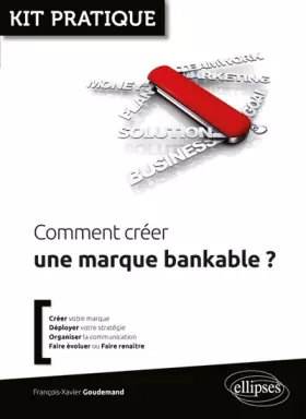 Couverture du produit · Comment créer une marque bankable?