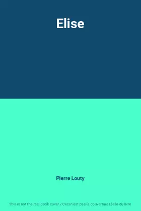 Couverture du produit · Elise