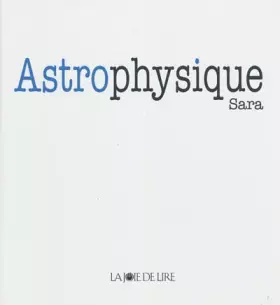 Couverture du produit · Astrophysique