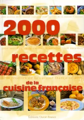 Couverture du produit · 2000 recettes de la cuisine française