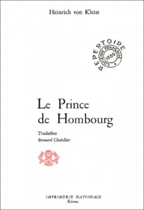 Couverture du produit · Le Prince de Hombourg