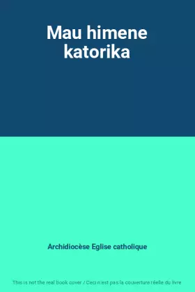 Couverture du produit · Mau himene katorika
