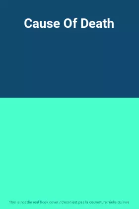 Couverture du produit · Cause Of Death
