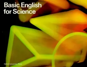 Couverture du produit · Basic English for Science
