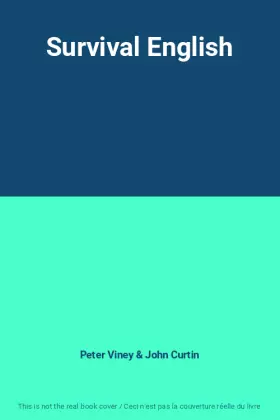Couverture du produit · Survival English