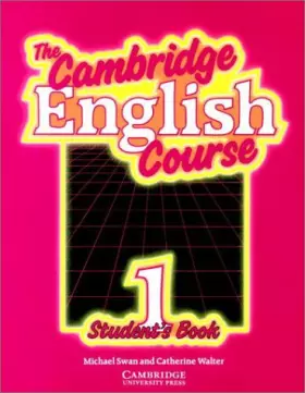 Couverture du produit · The Cambridge English Course 1 Student's book