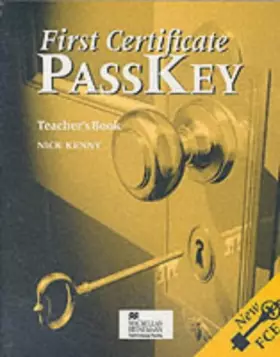 Couverture du produit · First Certificate Passkey.: Teacher's book