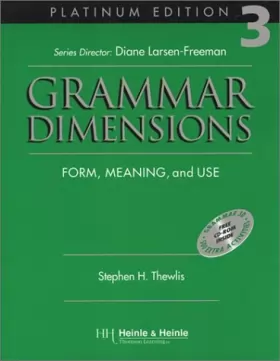 Couverture du produit · Grammar Dimensions Platinum Book 3