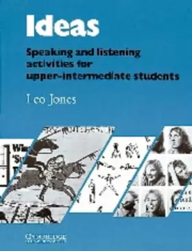 Couverture du produit · Ideas Student's book: Speaking and Listening Activities