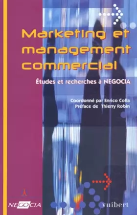 Couverture du produit · Marketing et management commercial : Etudes et recherches à NEGOCIA
