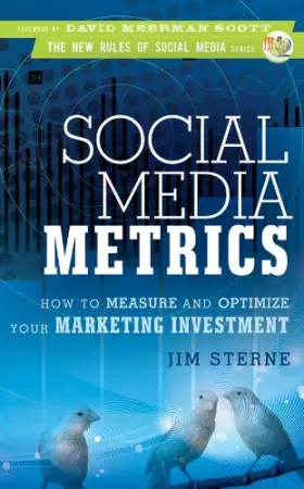 Couverture du produit · Social Media Metrics: How to Measure and Optimize Your Marketing Investment