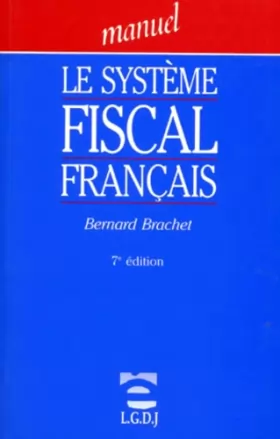 Couverture du produit · Le système fiscal français