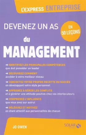 Couverture du produit · Devenez un as du management