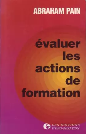 Couverture du produit · Evaluer les actions de formation