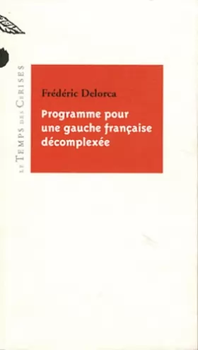 Couverture du produit · Programme pour une Gauche Française Decomplexee