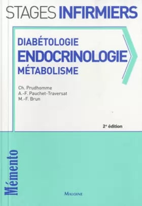 Couverture du produit · DIABETOLOGIE - ENDOCRINOLOGIE - METABOLISME, 2E ED. - MSI
