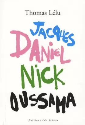 Couverture du produit · Jacques Daniel nick Oussama