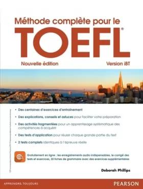 Couverture du produit · METHODE COMPLETE POUR LE TOEFL VERSION IBT NOUVELLE EDITION