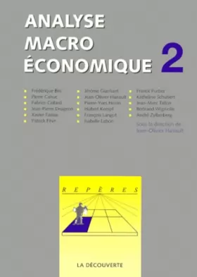 Couverture du produit · Analyse macroéconomique, tome 2