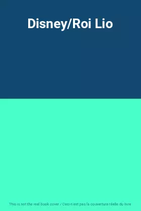 Couverture du produit · Disney/Roi Lio